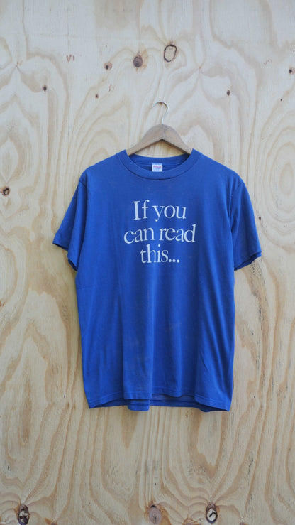 1980s "Thank a Teacher" Tee | M