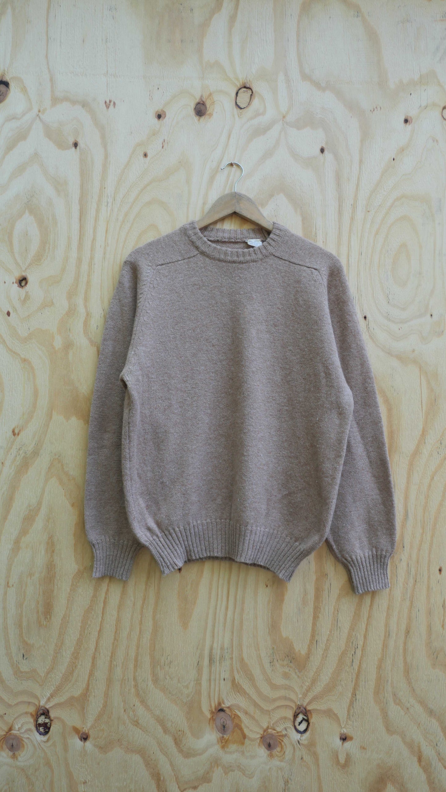 1980s Cream Sweater | M