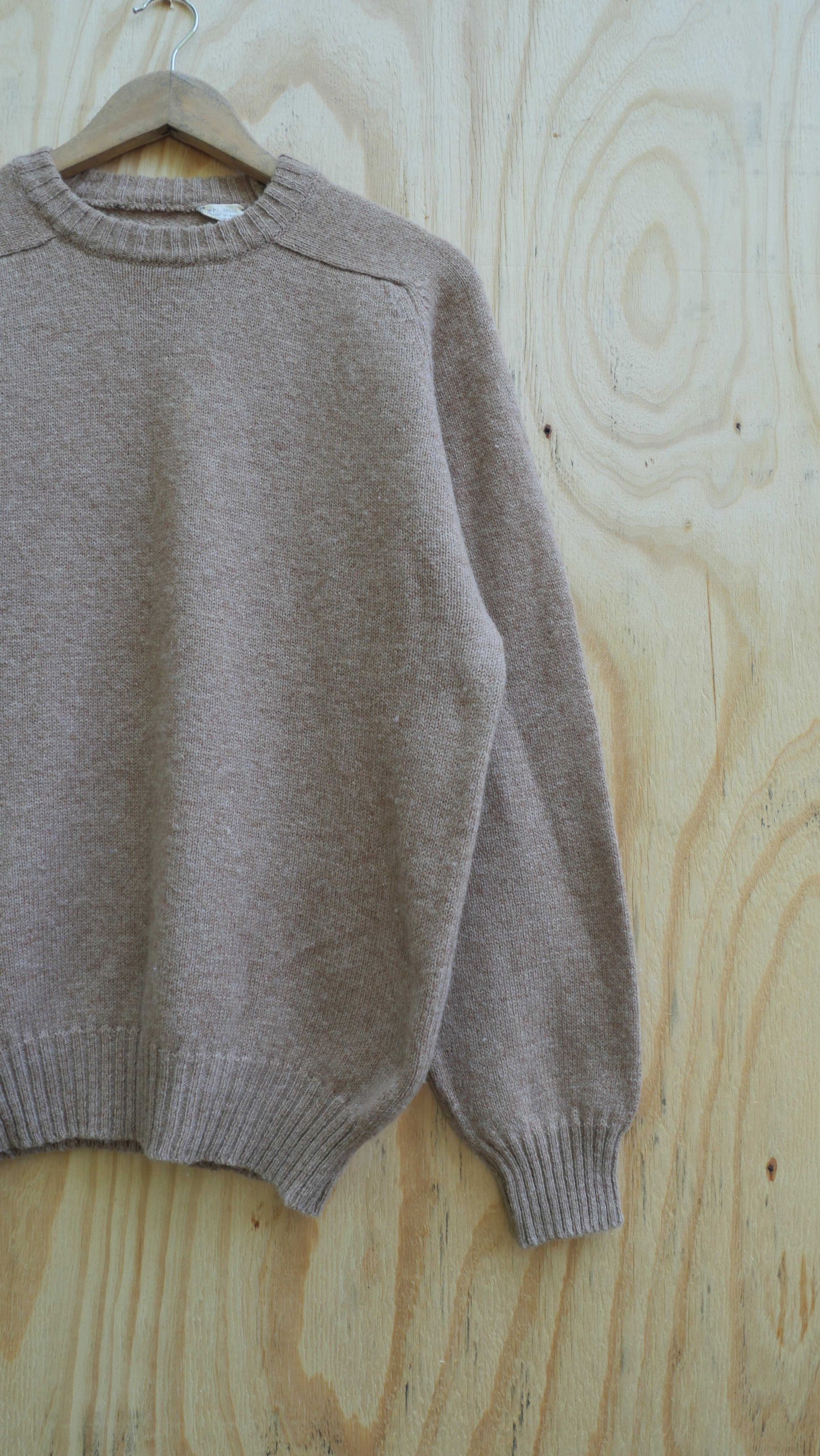 1980s Cream Sweater | M