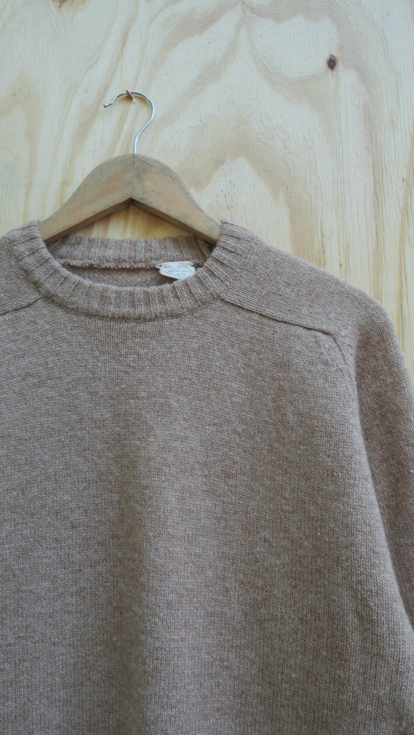 1980s Cream Sweater | M