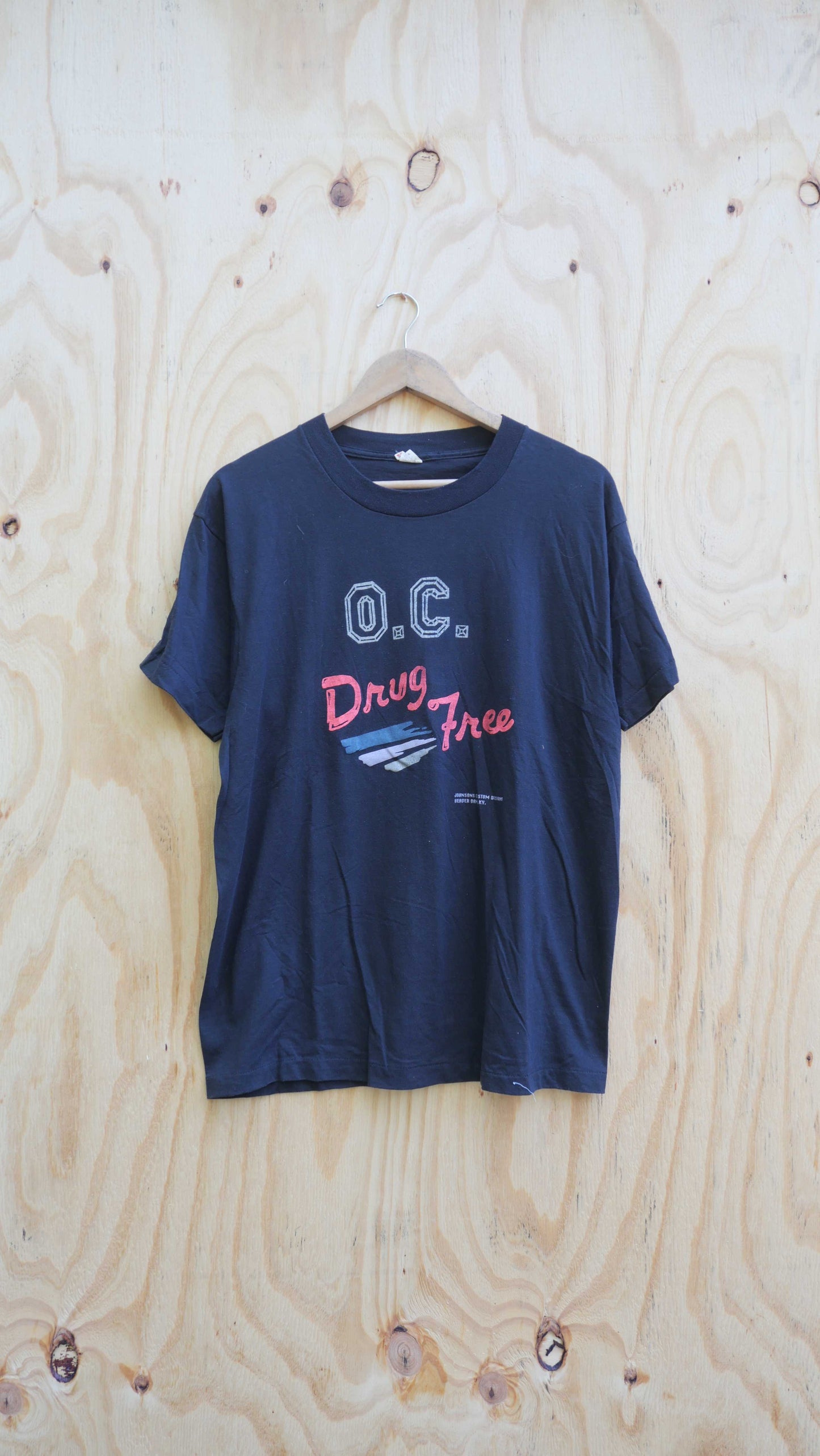 1980s Drug Free Tee | M