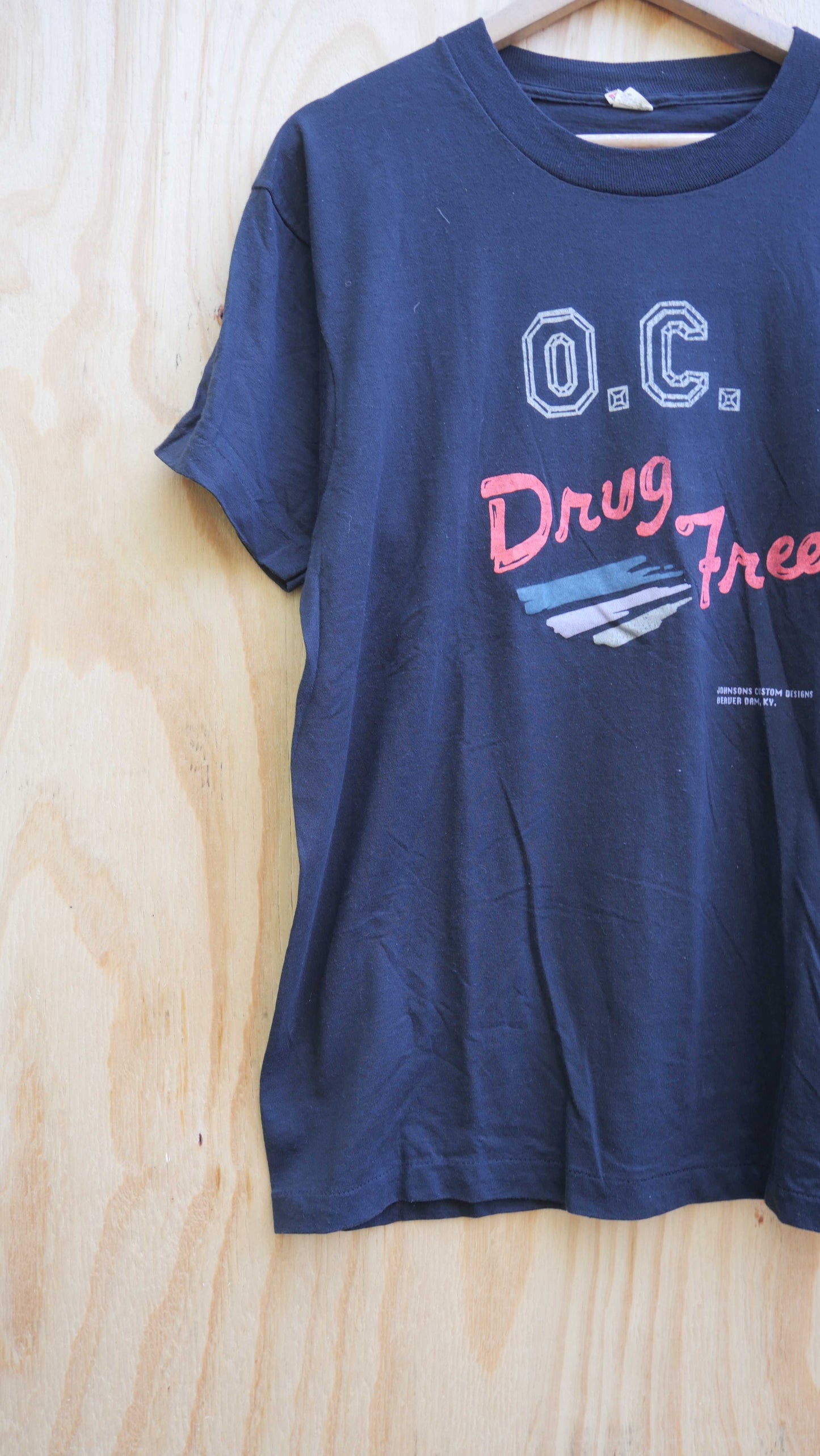 1980s Drug Free Tee | M