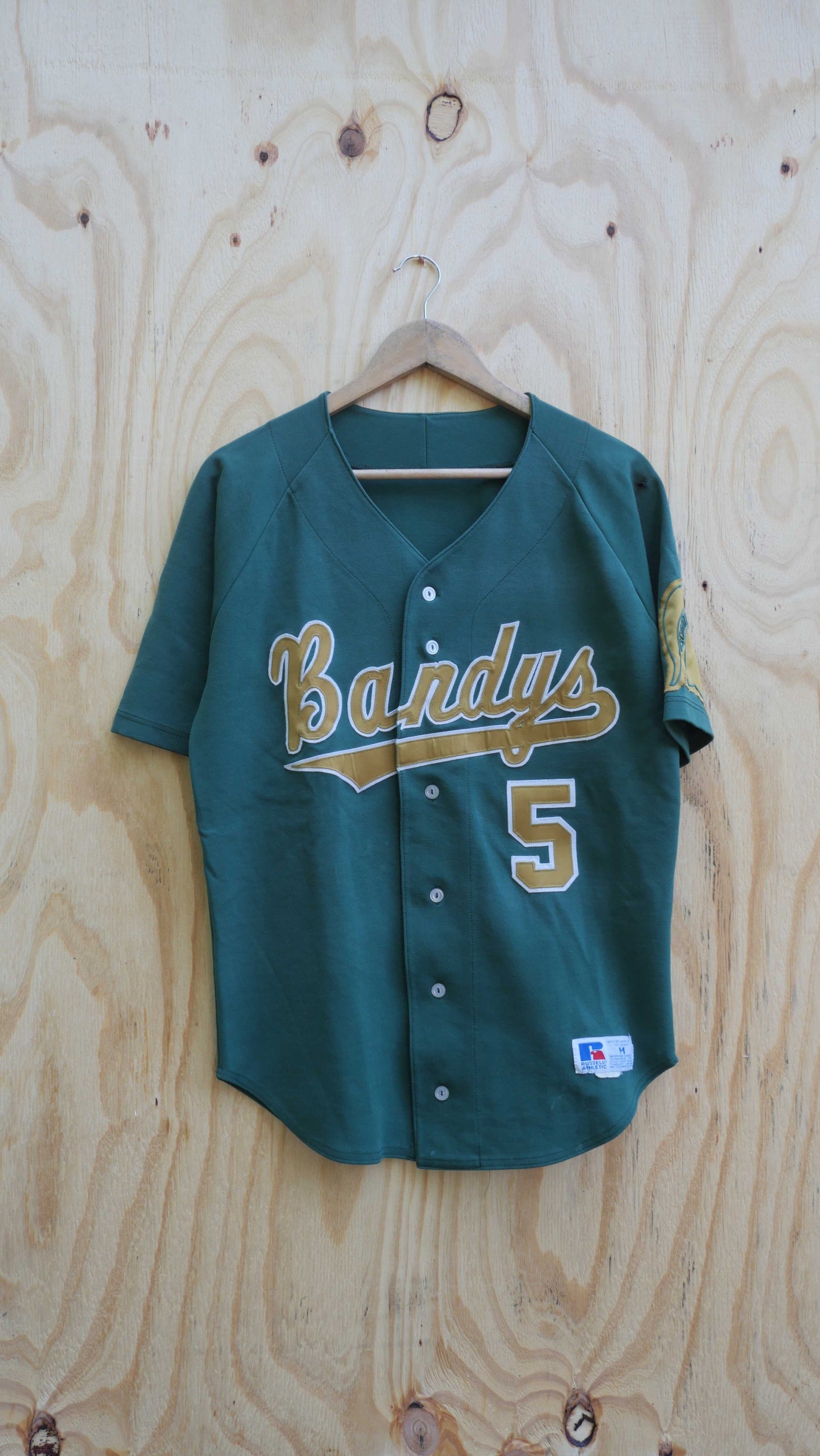 1980s Russell Baseball Jersey | M