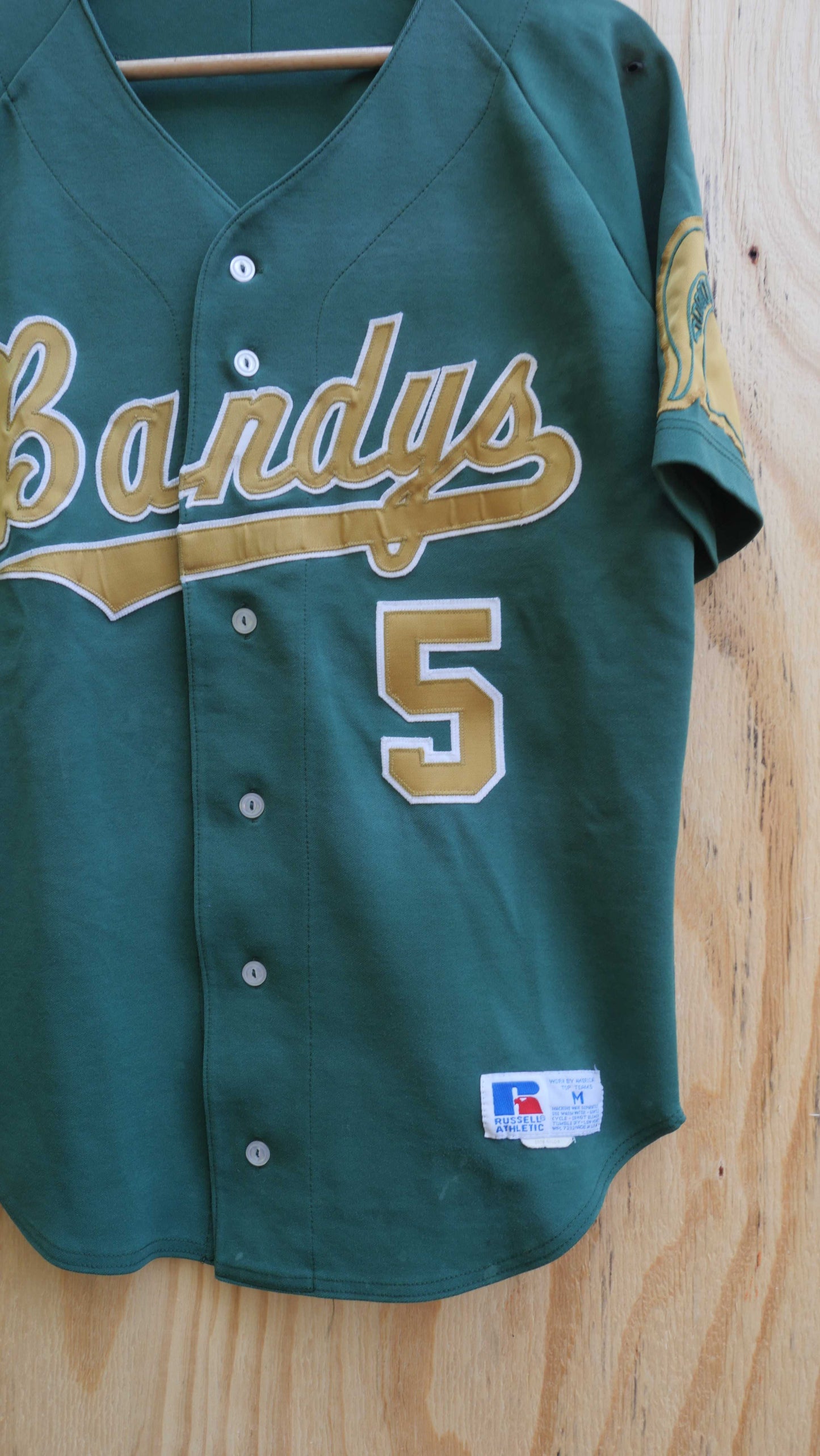 1980s Russell Baseball Jersey | M