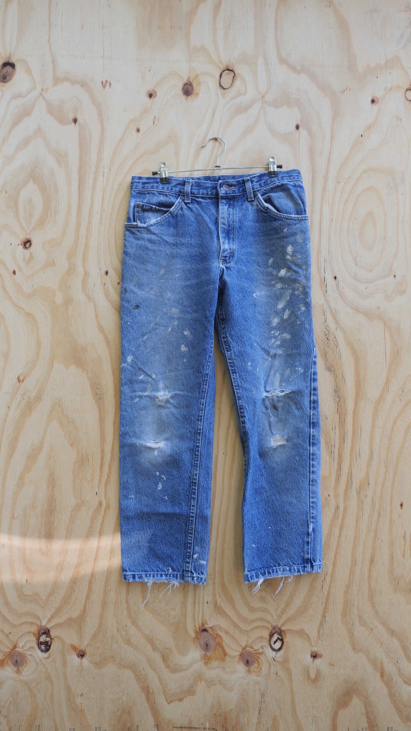 1980s Distressed Lee Denim | 30