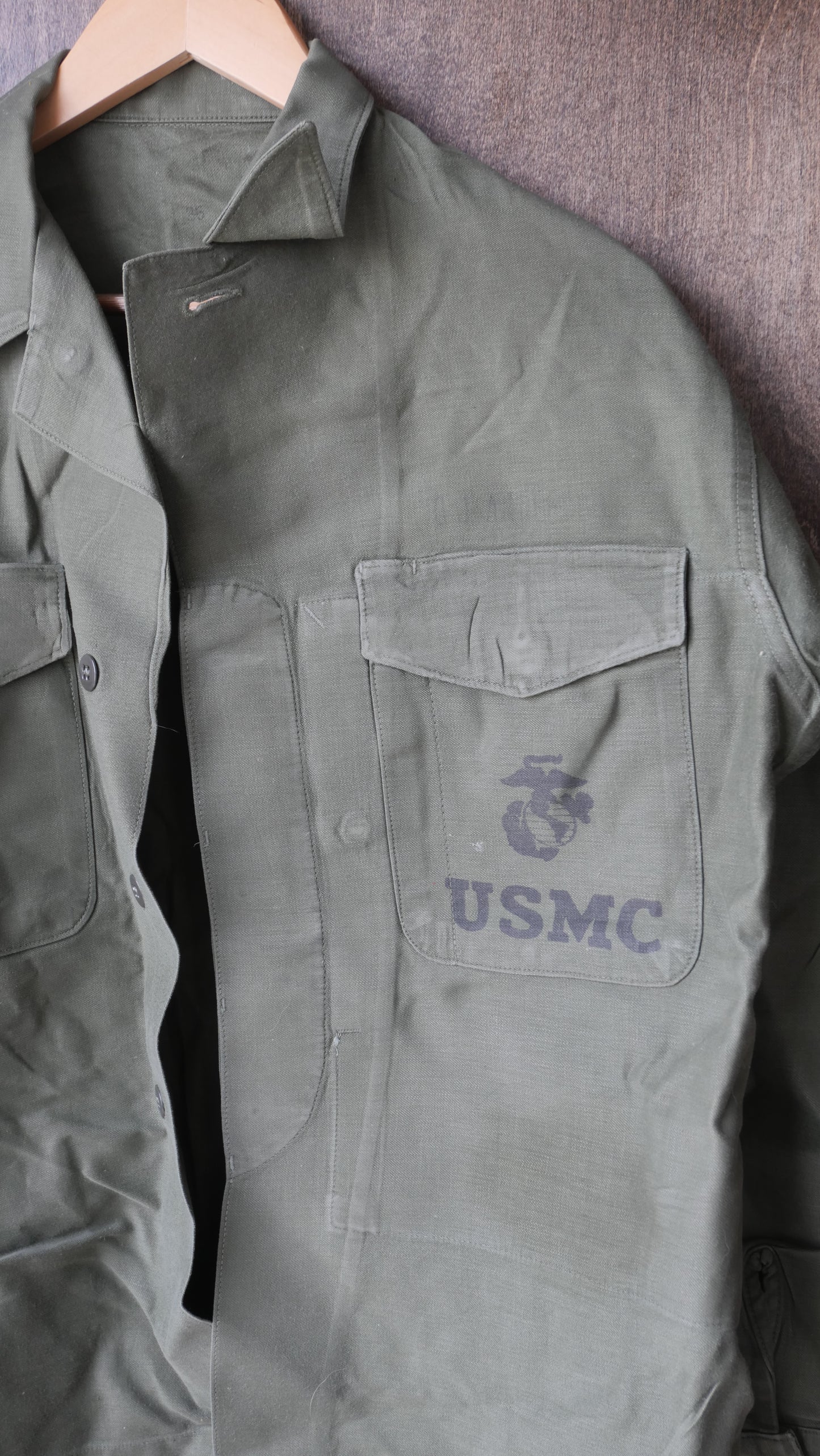 USMC Fatigue Shirt | L