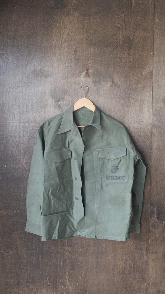 USMC Fatigue Shirt | L