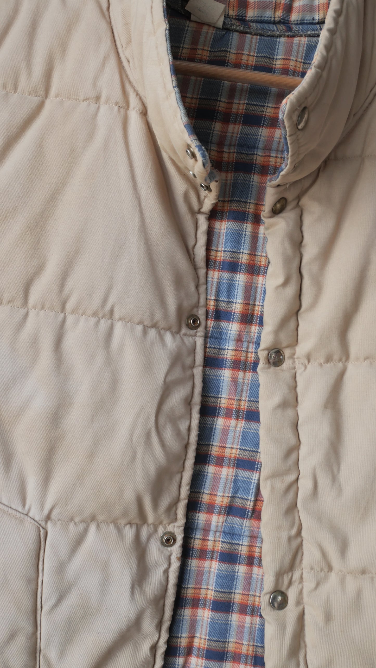 1970s Puffer Vest | XL