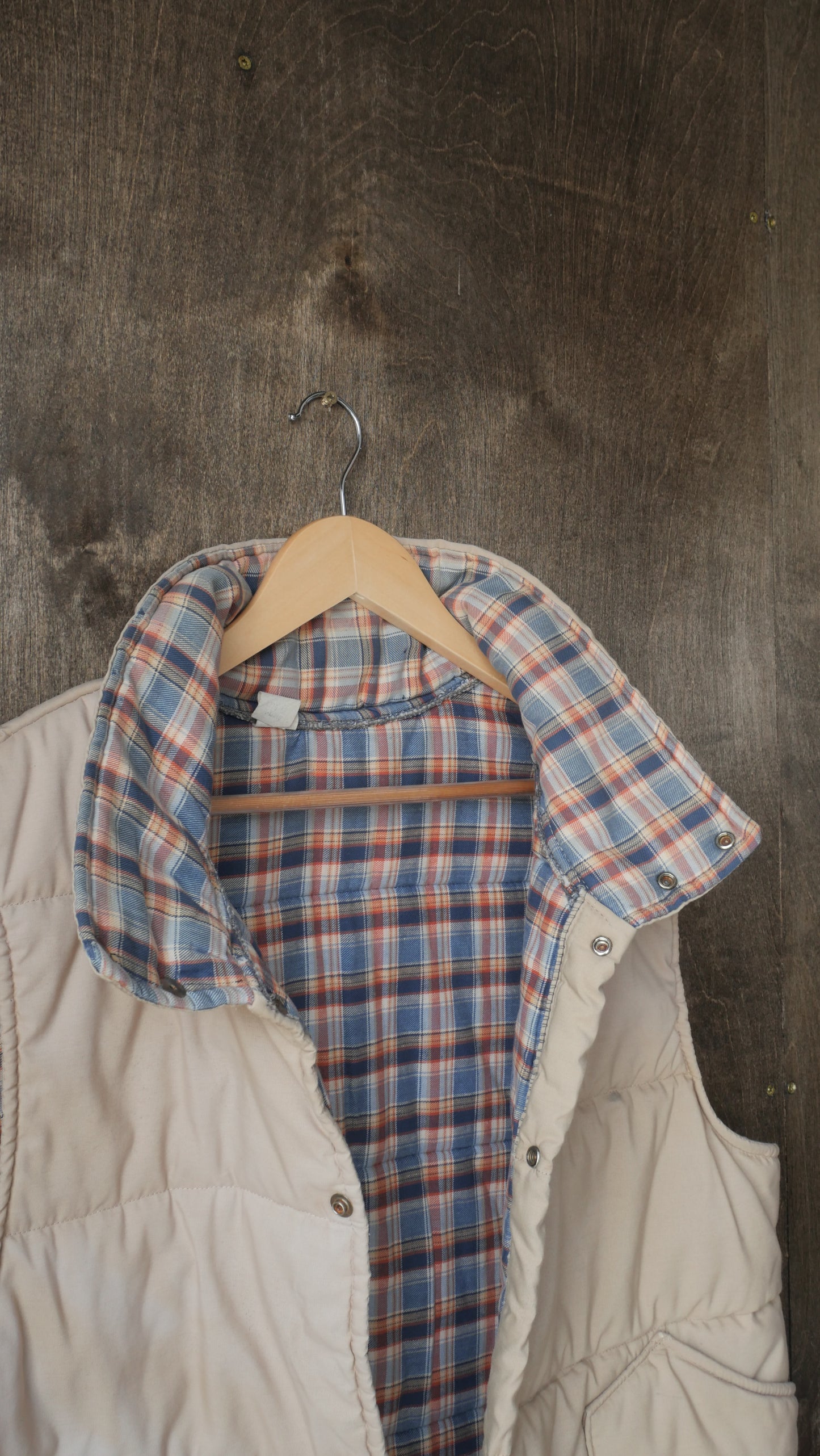 1970s Puffer Vest | XL