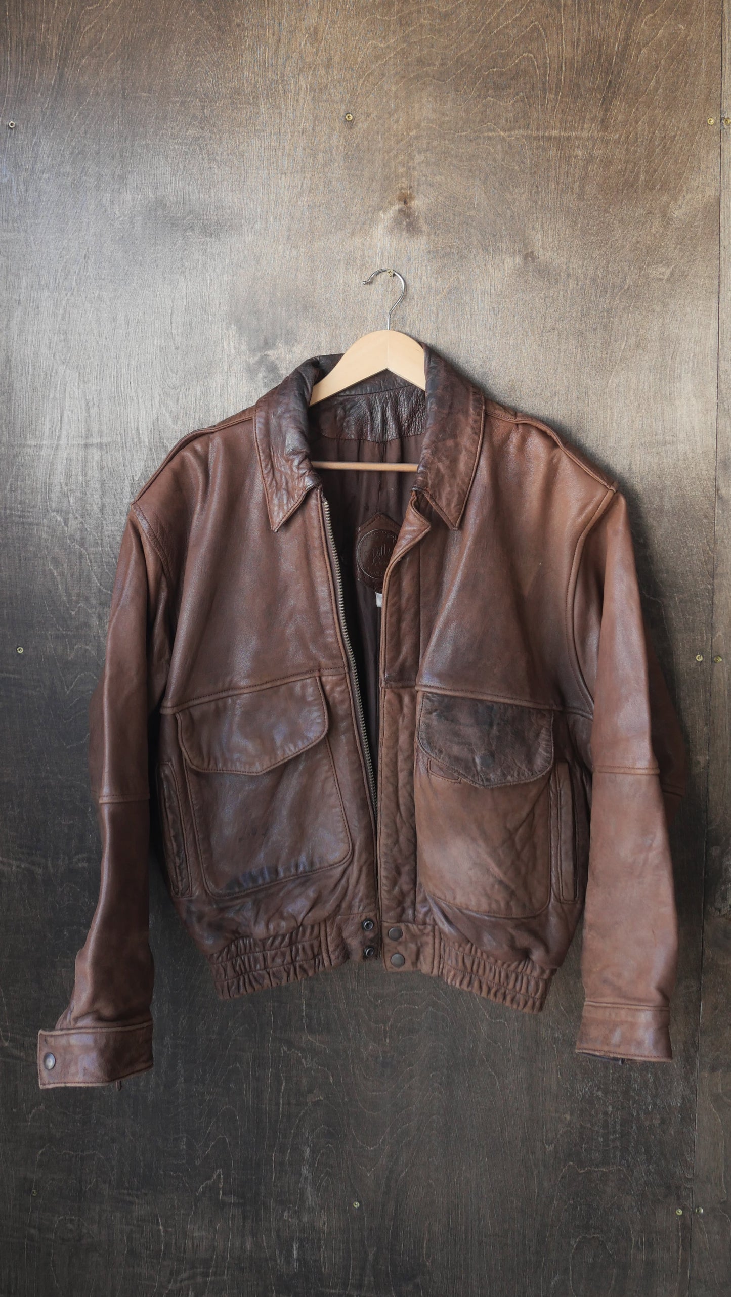1980s Leather Jacket | M
