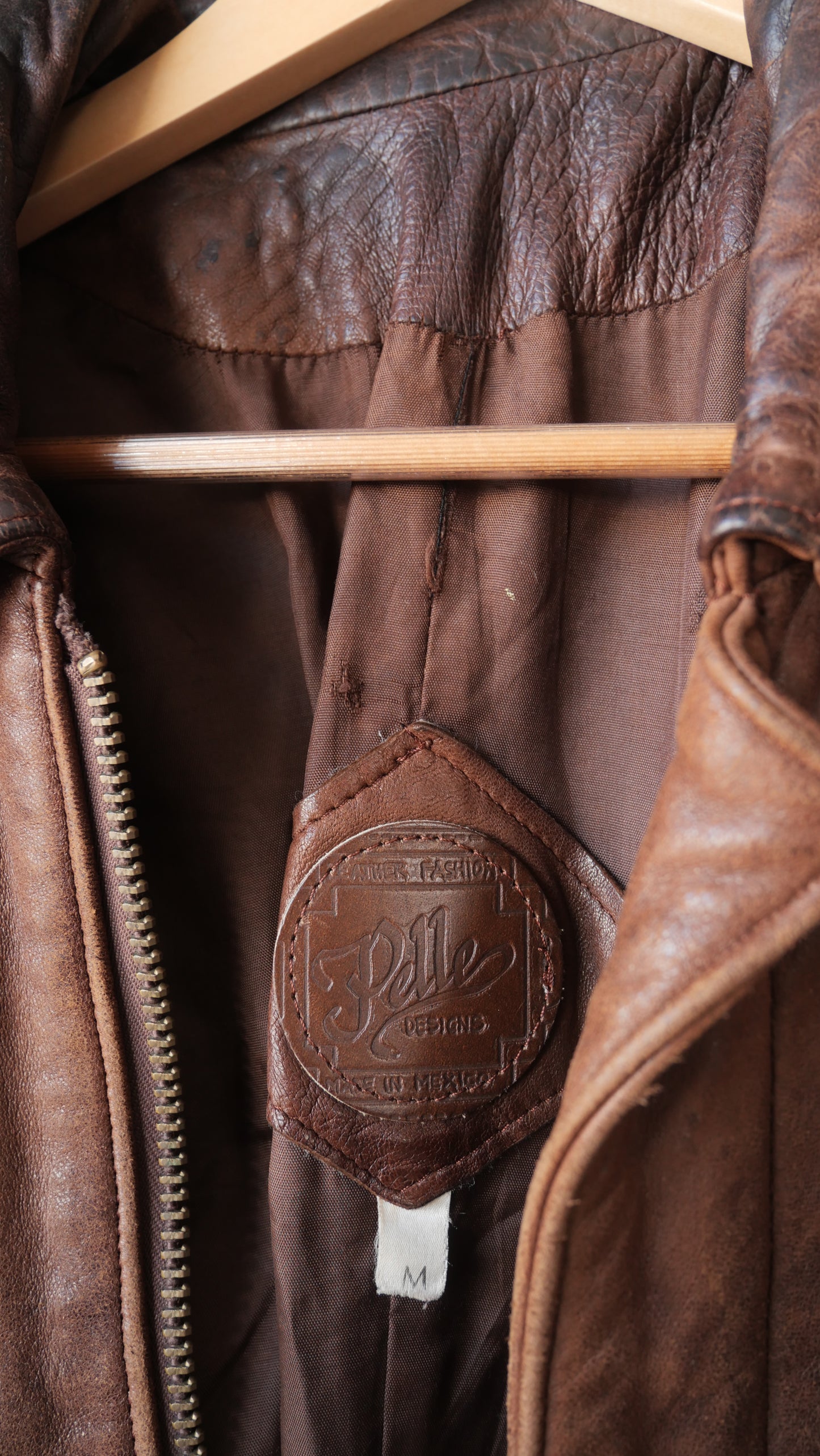 1980s Leather Jacket | M