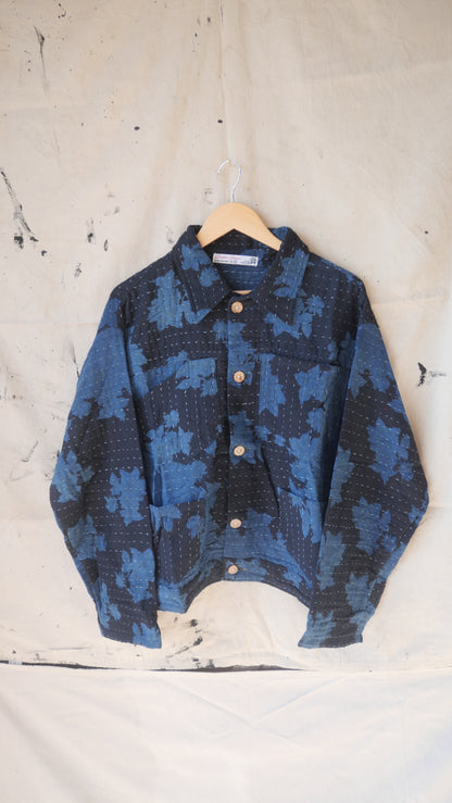 Return - Kantha Trucker Jacket | M