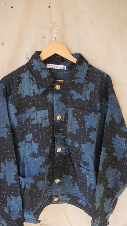 Return - Kantha Trucker Jacket | M