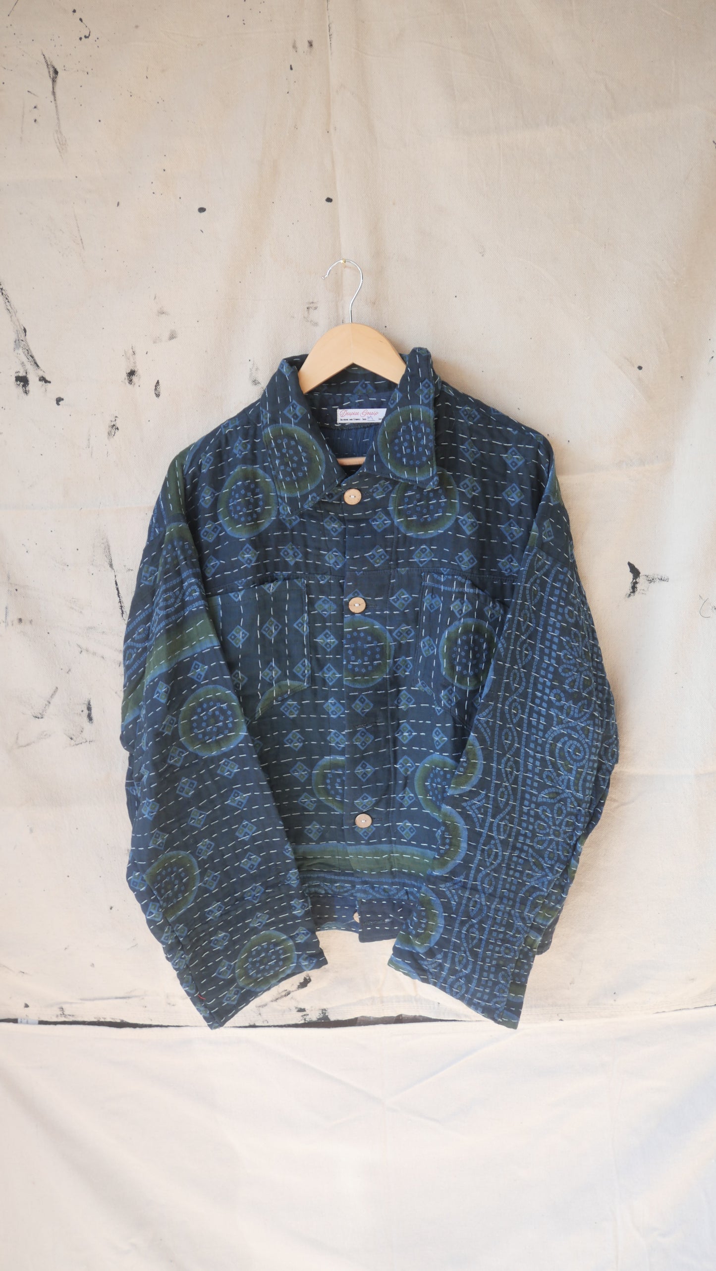 Return - Kantha Trucker Jacket | M
