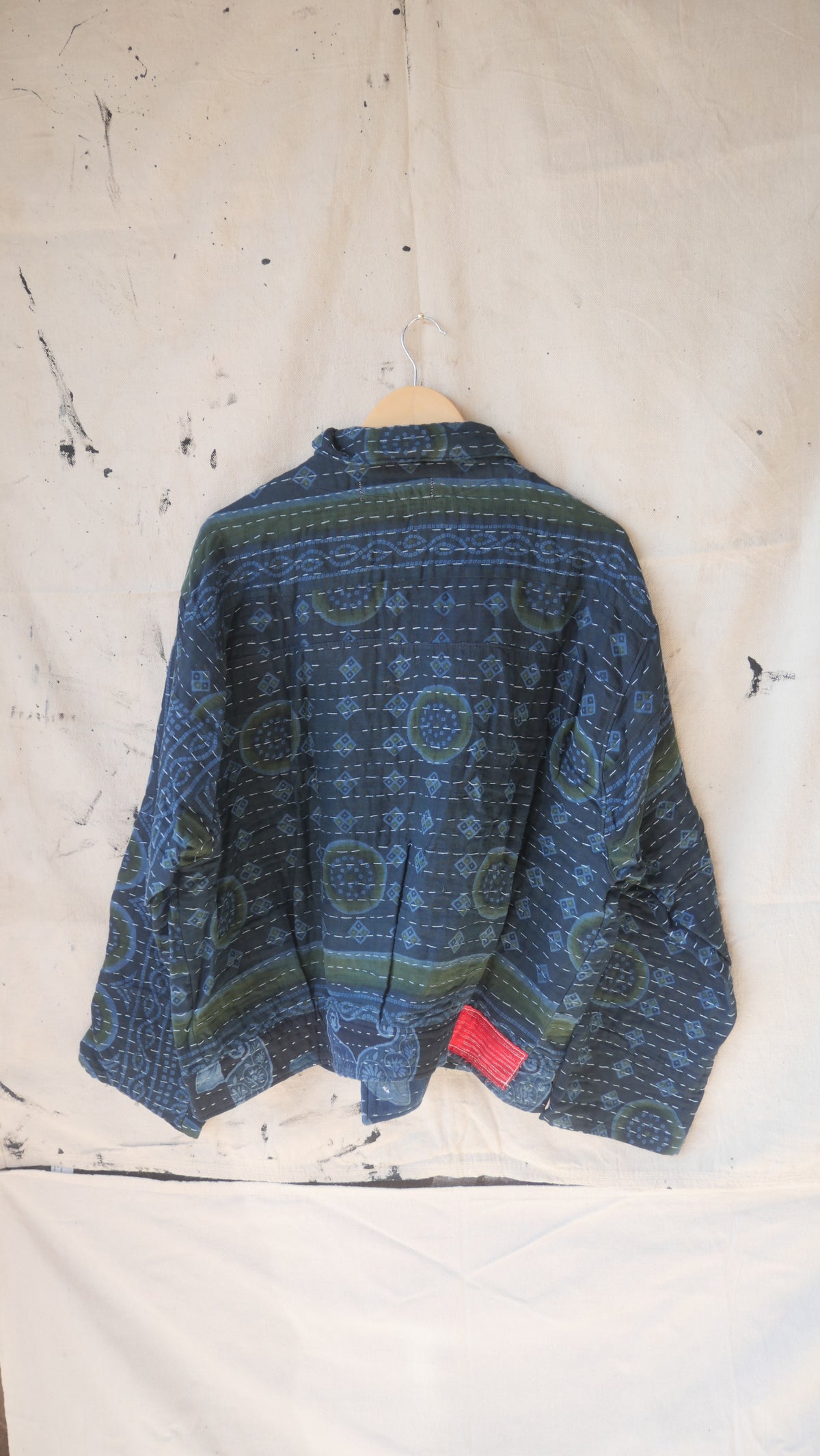 Return - Kantha Trucker Jacket | M