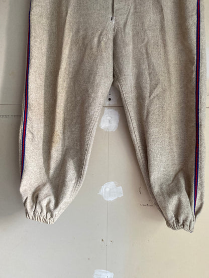 1950s Wool Baseball Pants | 34