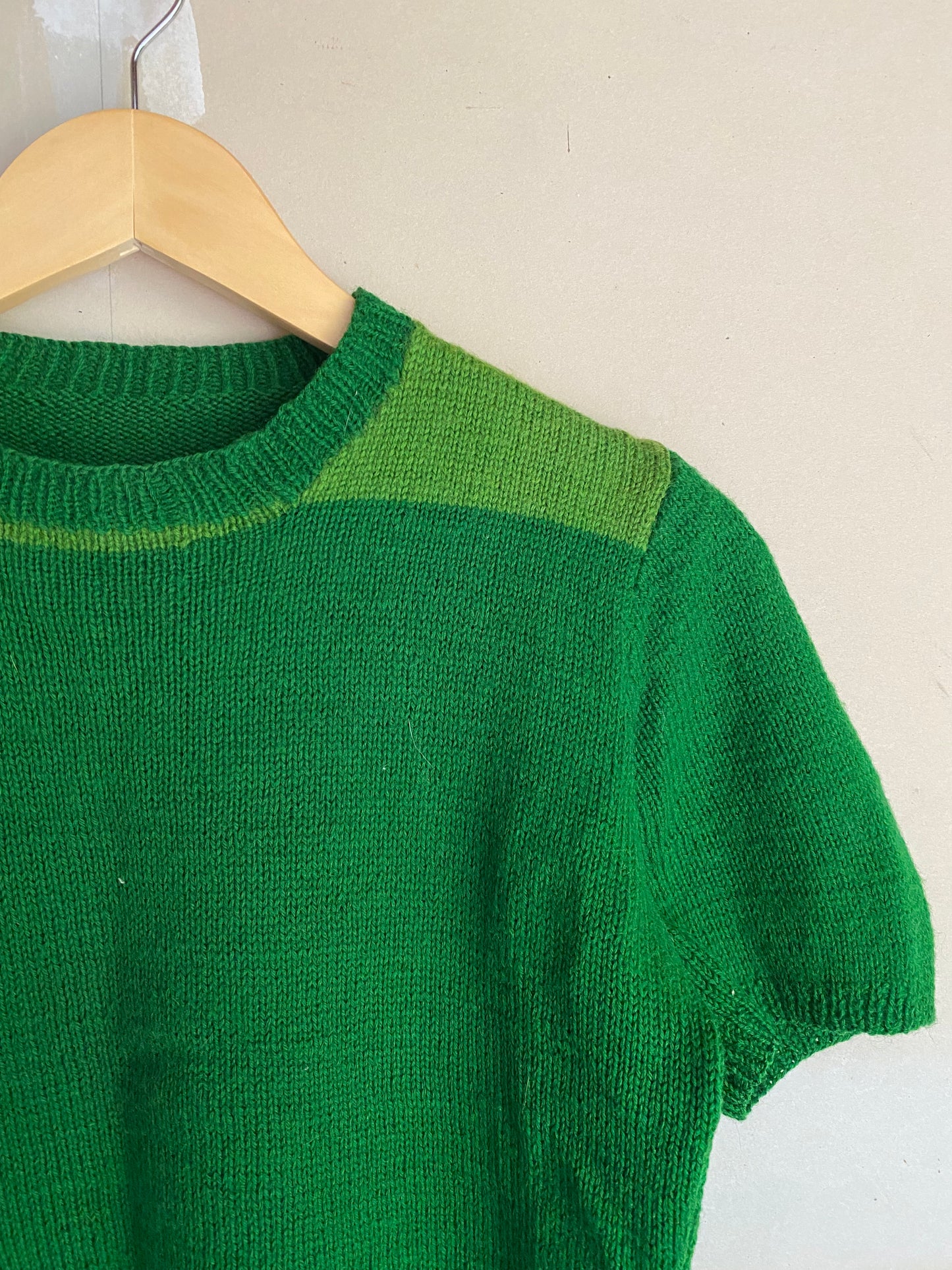 1960s Short Sleeve Knit | S