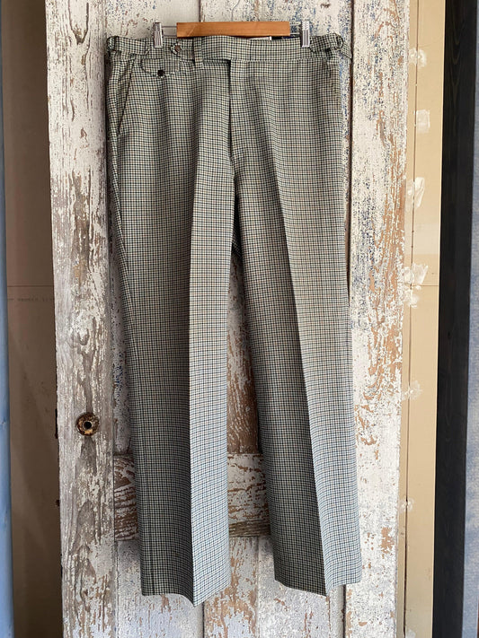 1970s Dee Cee Patterned Slacks | 36