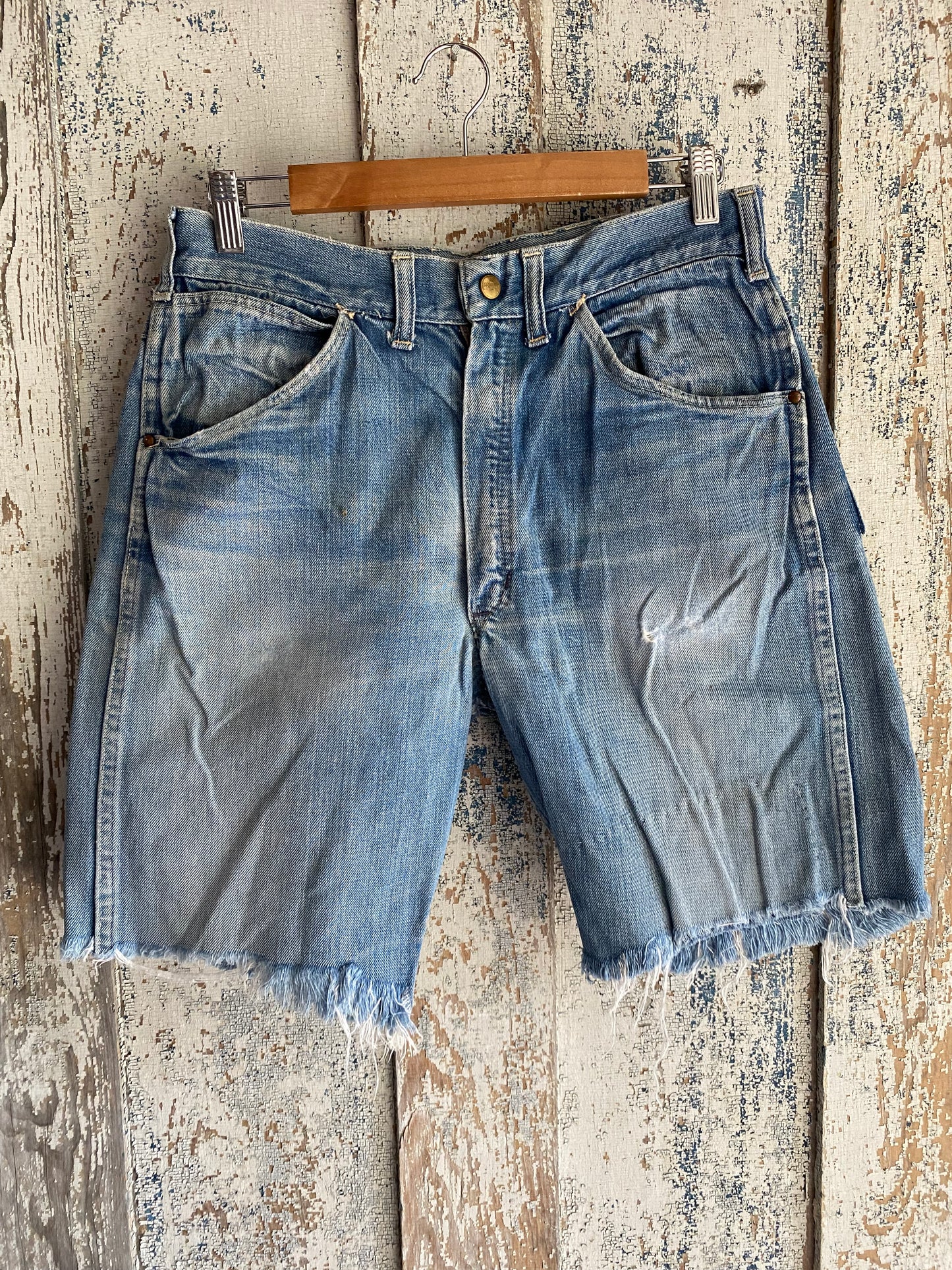 1960s Rivet Denim Shorts | 31