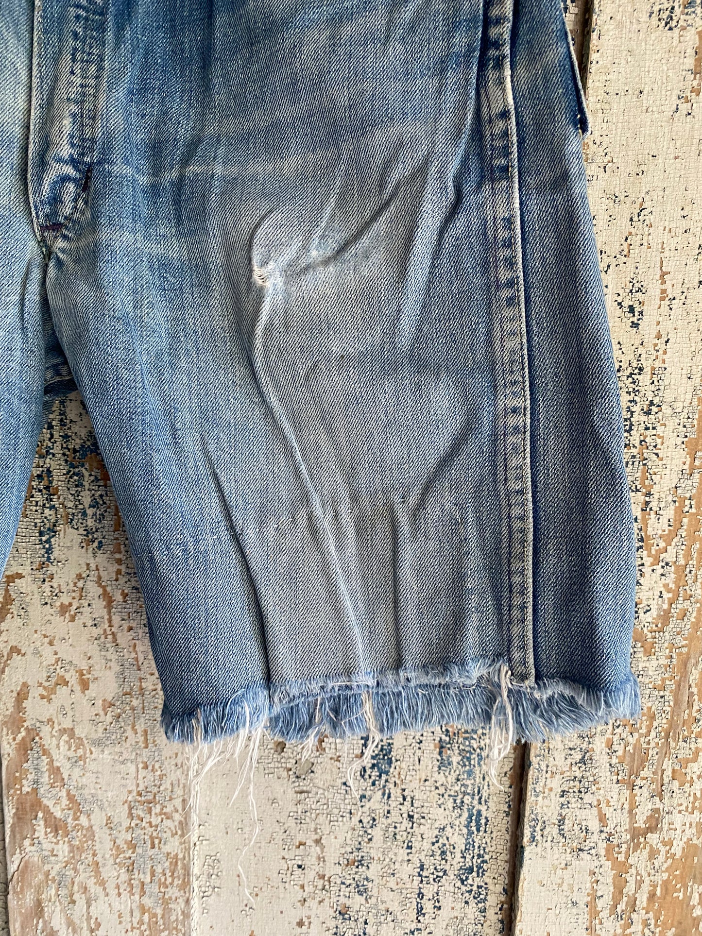 1960s Rivet Denim Shorts | 31