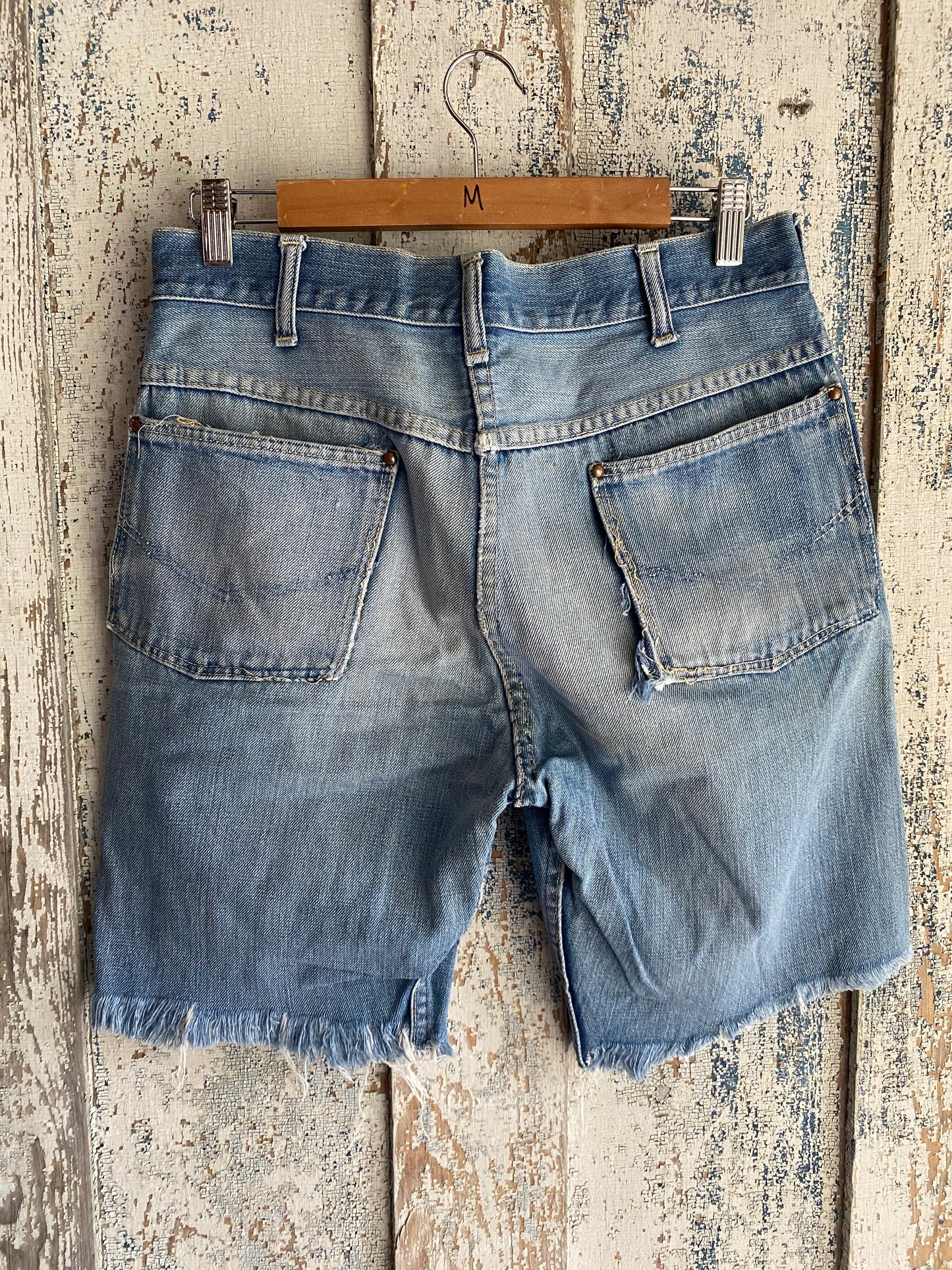 1960s Rivet Denim Shorts | 31