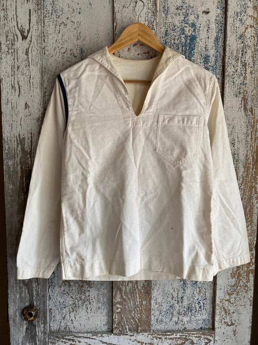 1960s Naval Deck Shirt | M