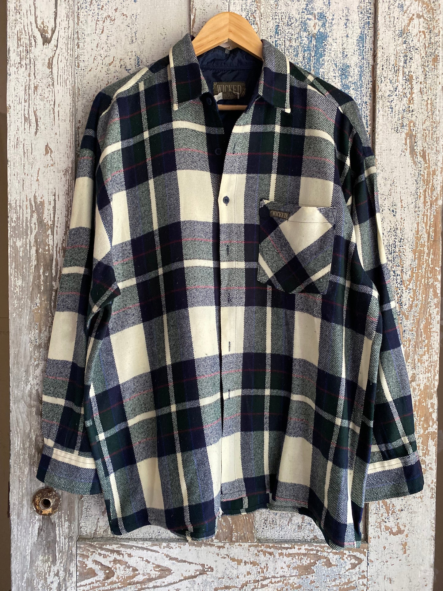 1980s Wool Flannel | L