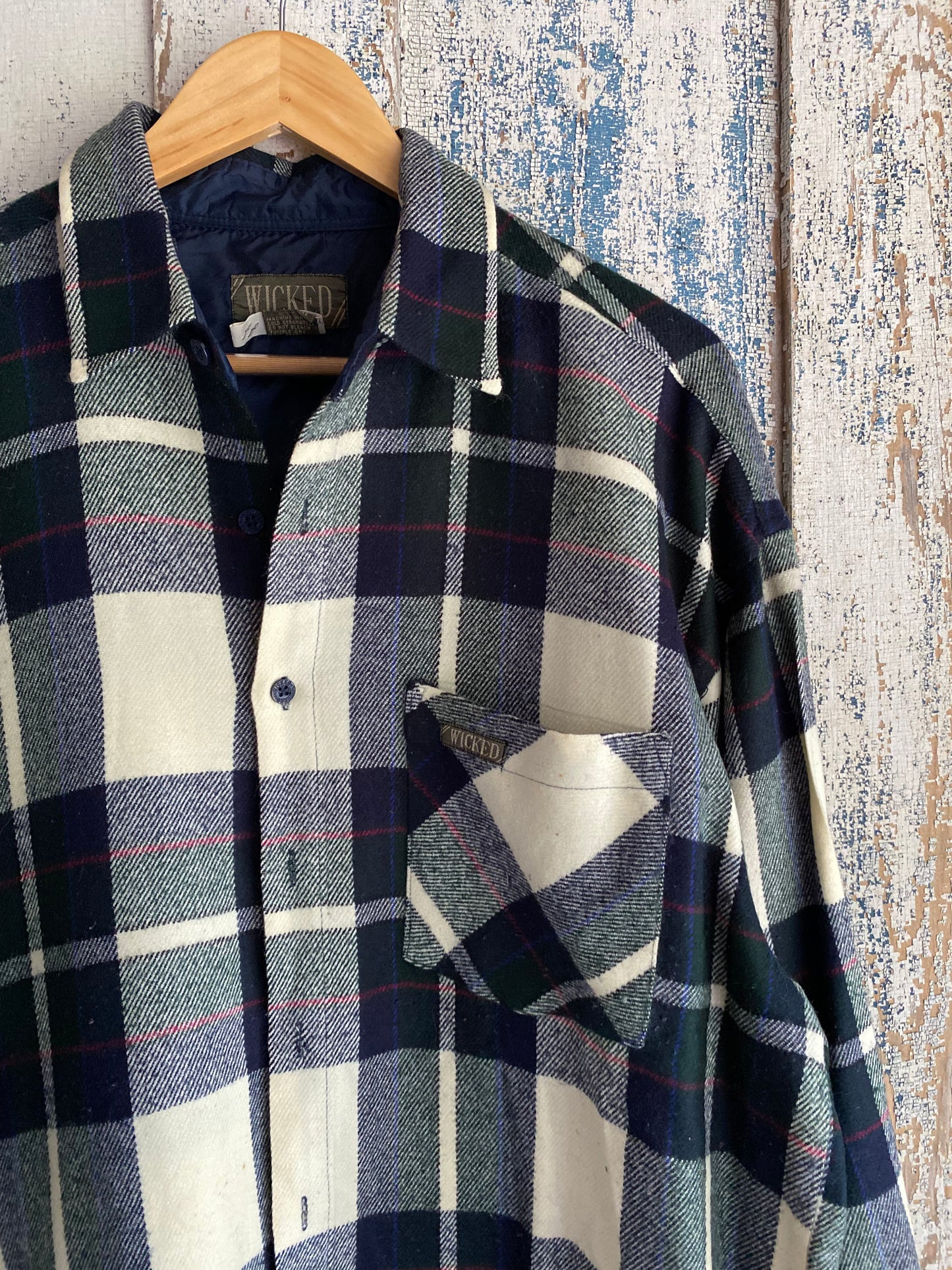 1980s Wool Flannel | L