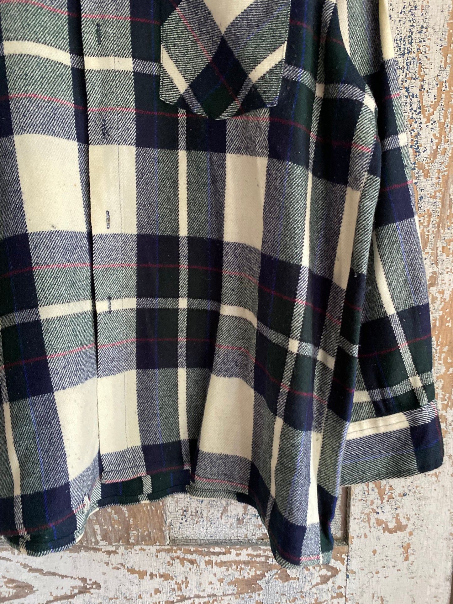 1980s Wool Flannel | L