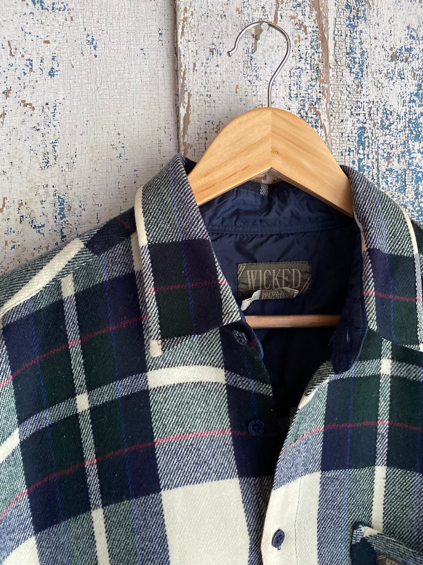 1980s Wool Flannel | L