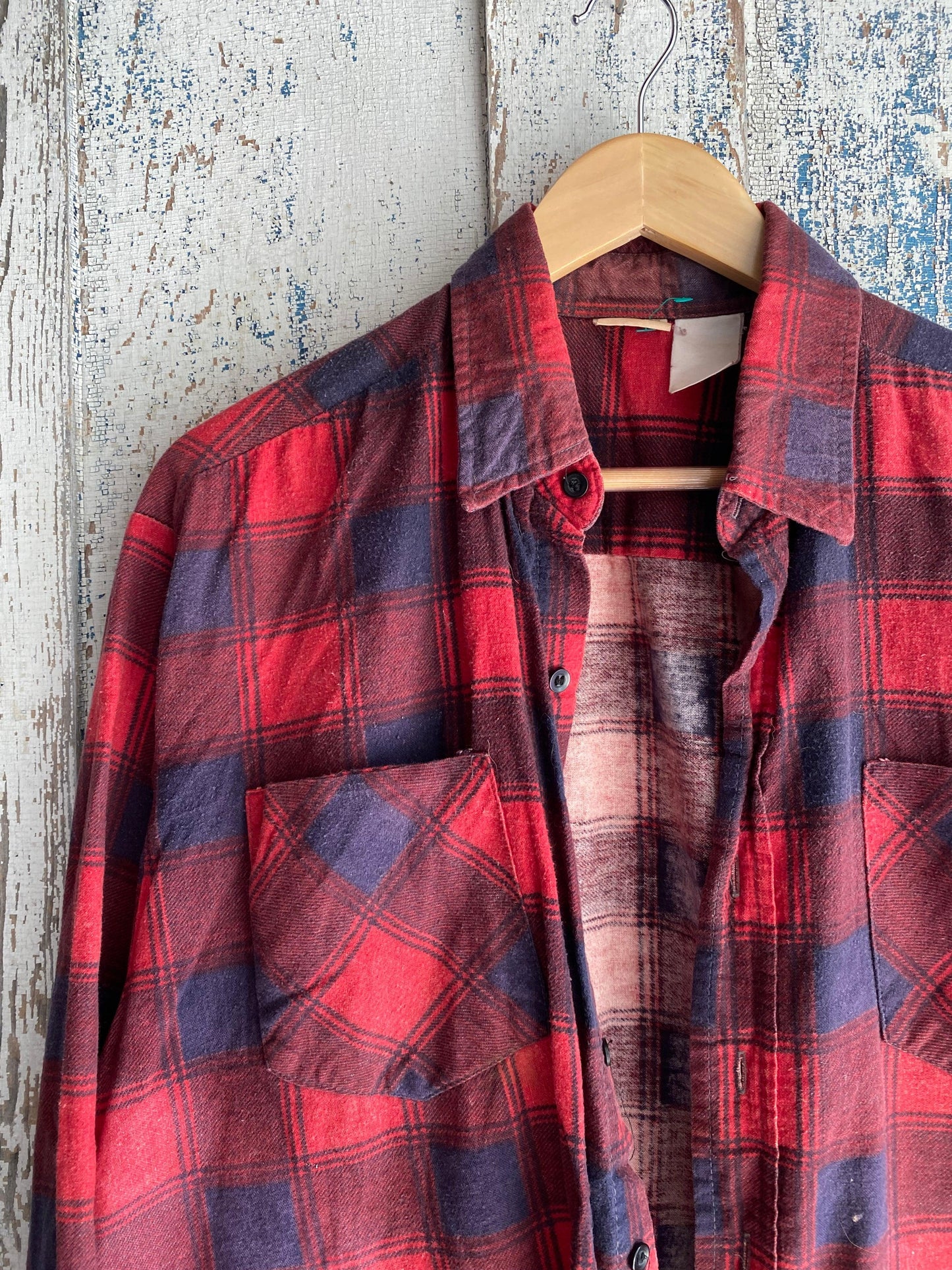 1990s Cotton Flannel | L