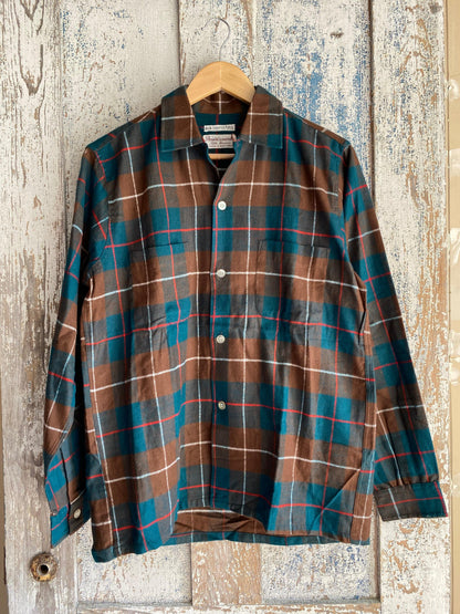 1960s Loop Collar Shirt | M