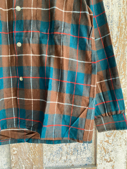 1960s Loop Collar Shirt | M