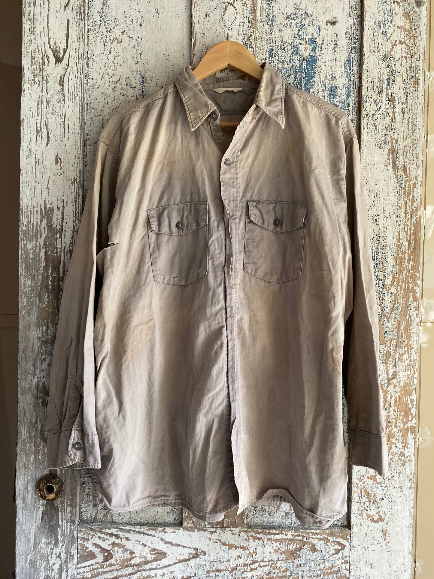 1960s Old Hickory Work Shirt | XL