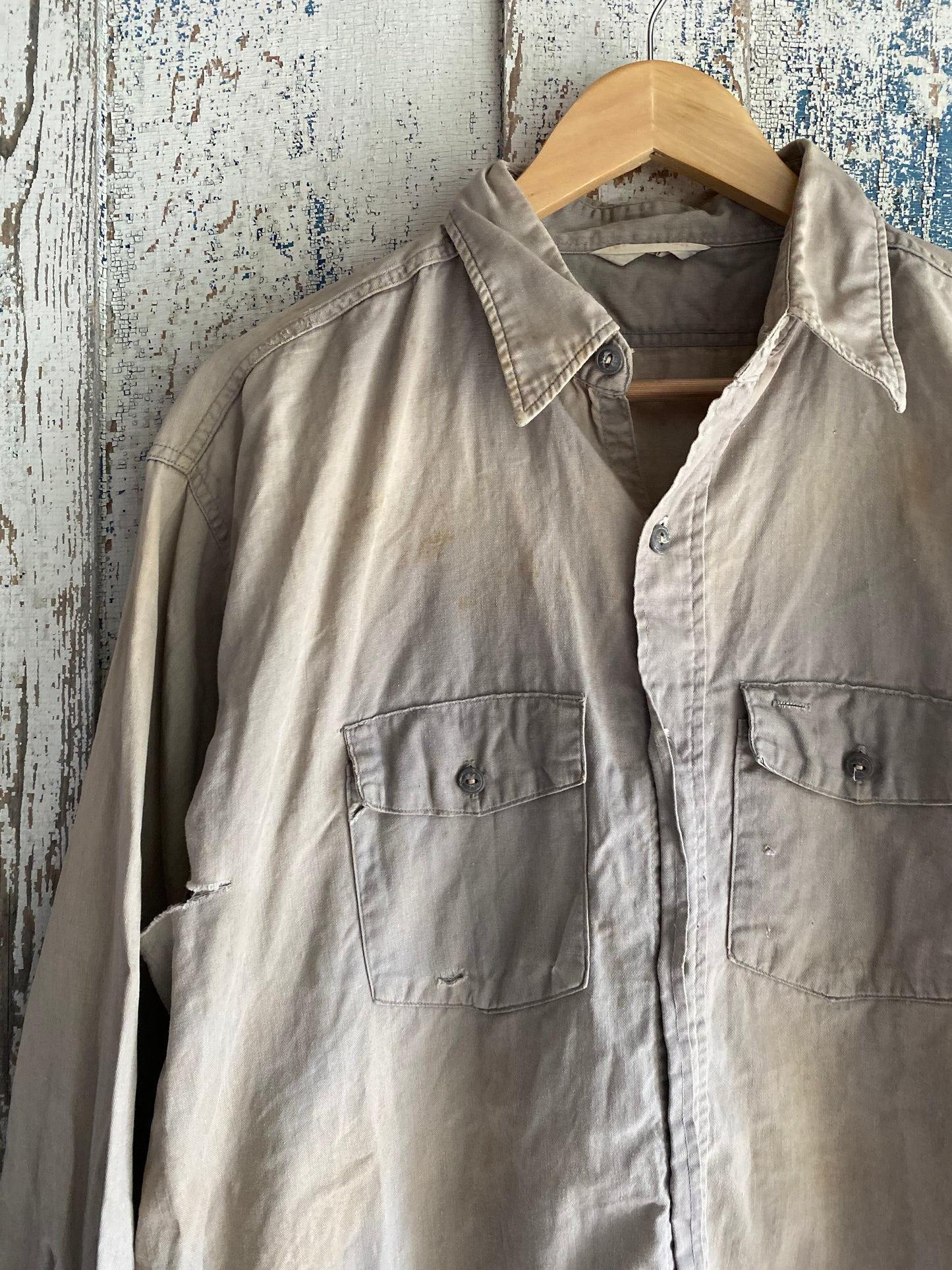 1960s Old Hickory Work Shirt | XL