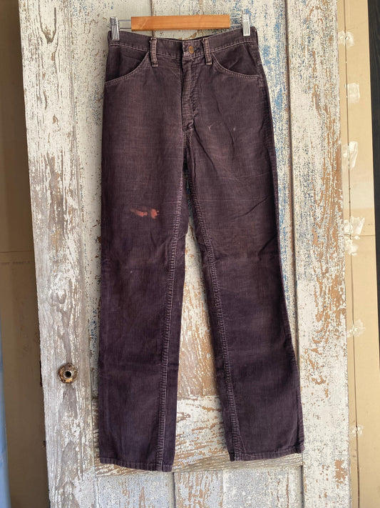 1970s Corduroy Wrangler Pants | 27