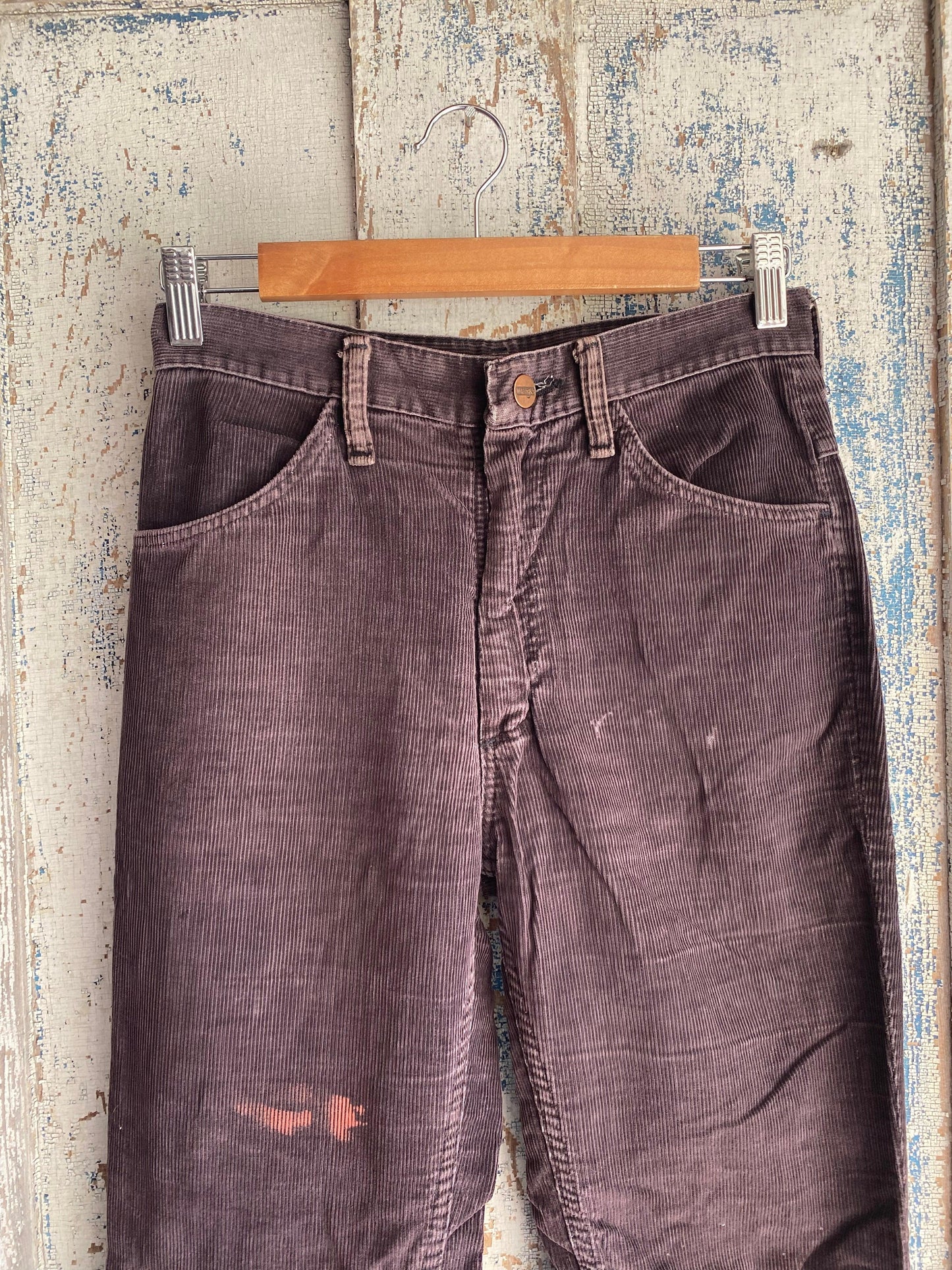 1970s Corduroy Wrangler Pants | 27