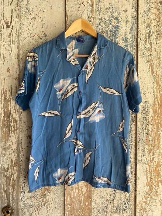 1980s Beach Shirt | M