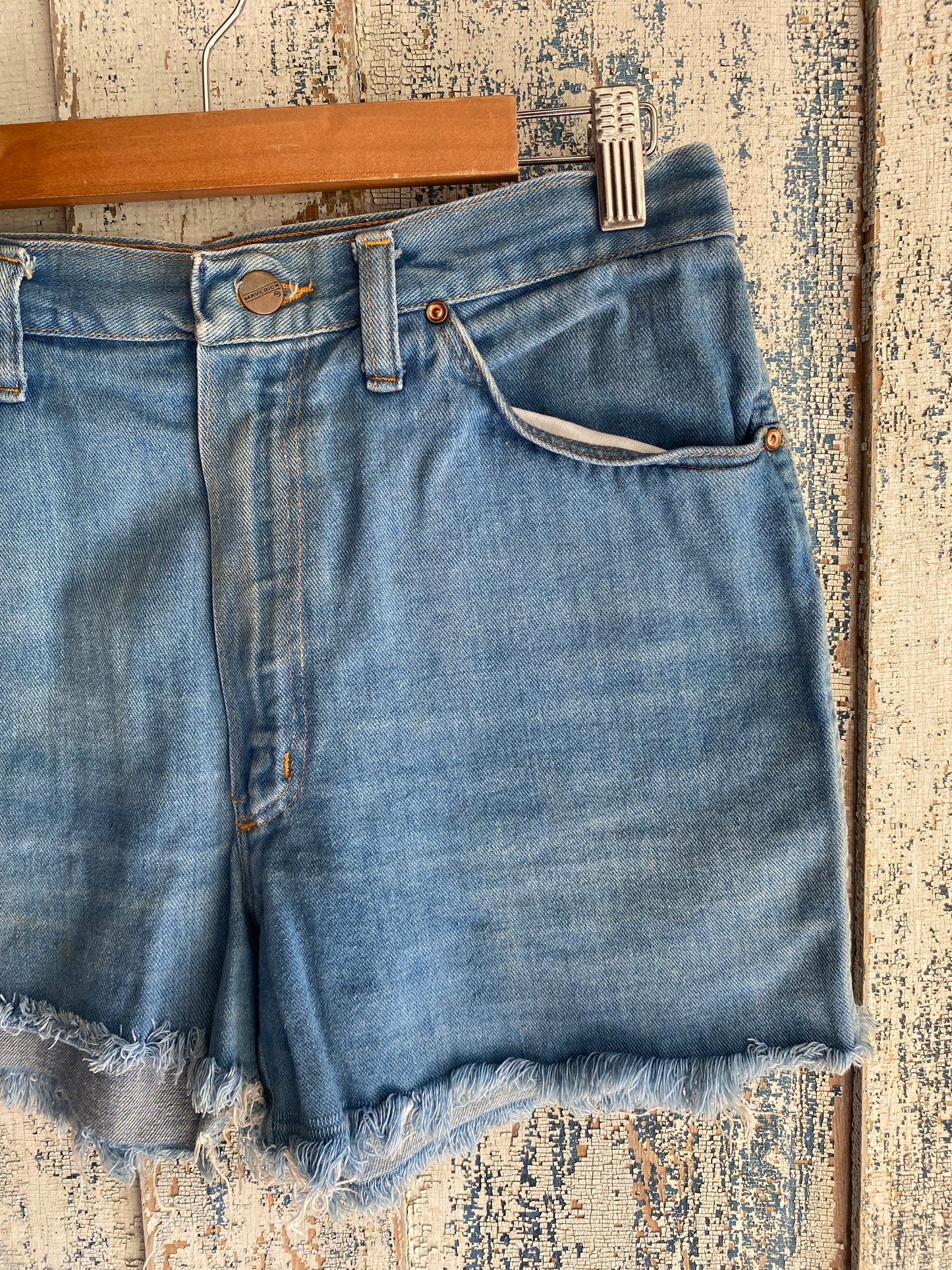 1970s Denim Cut Offs | 32