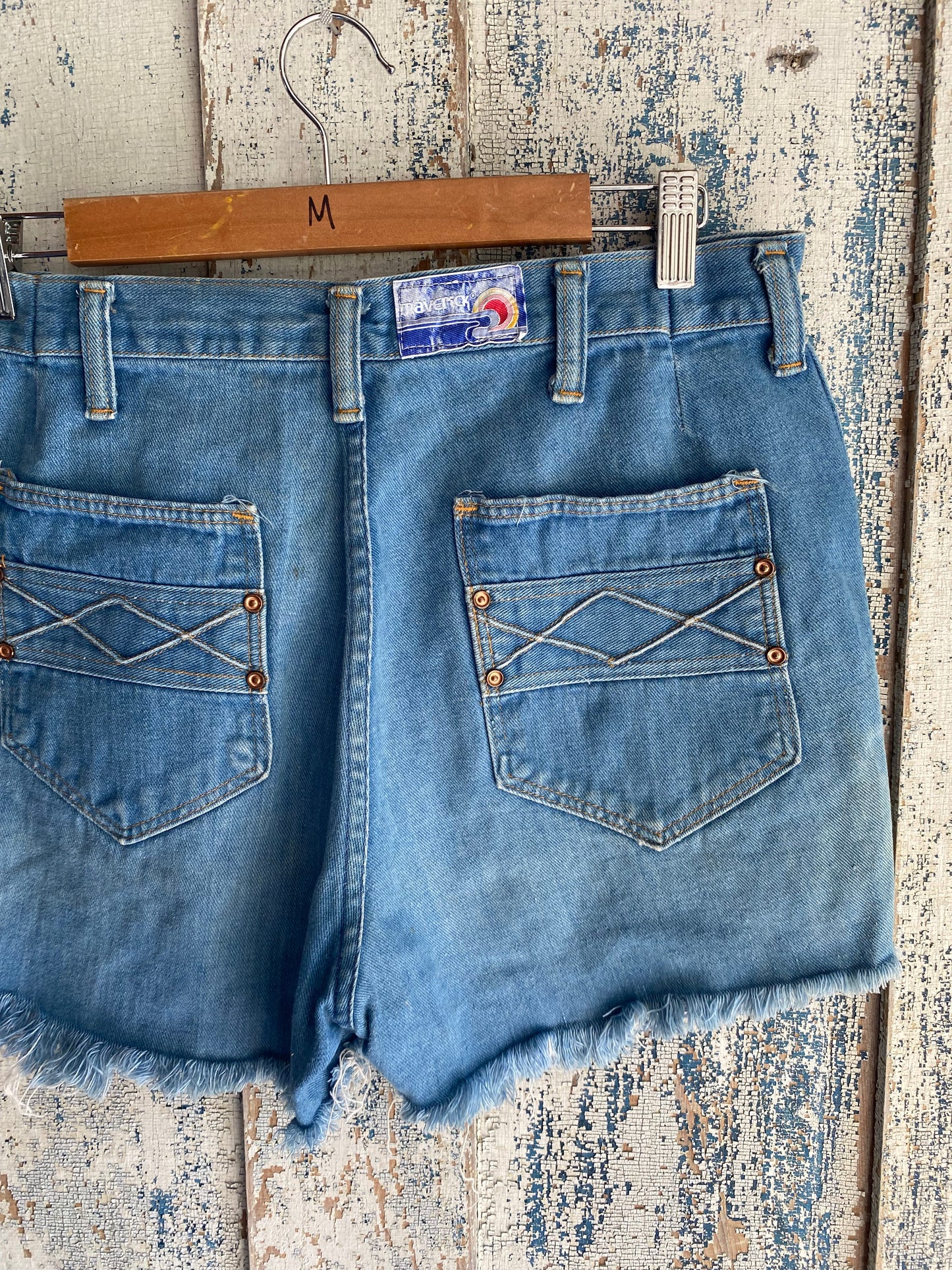 1970s Denim Cut Offs | 32