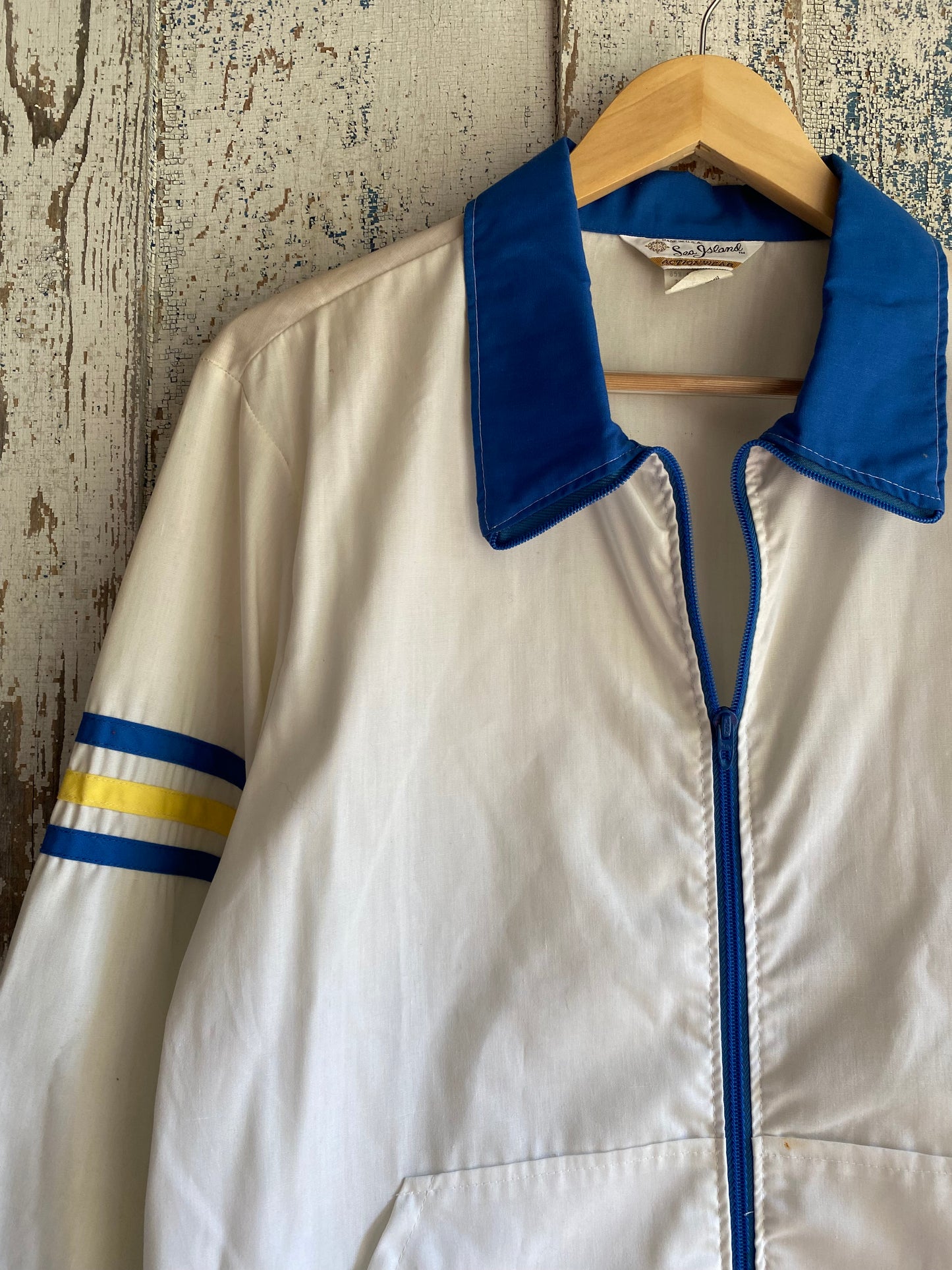 1980s Beach Zip Up | L