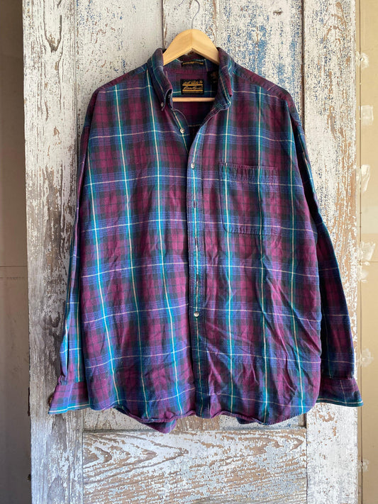 1990s Cotton Flannel | XL