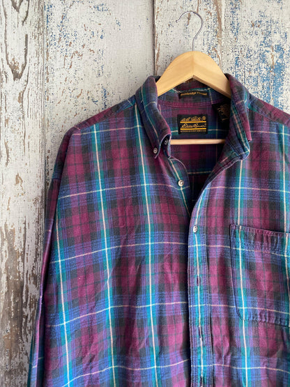 1990s Cotton Flannel | XL