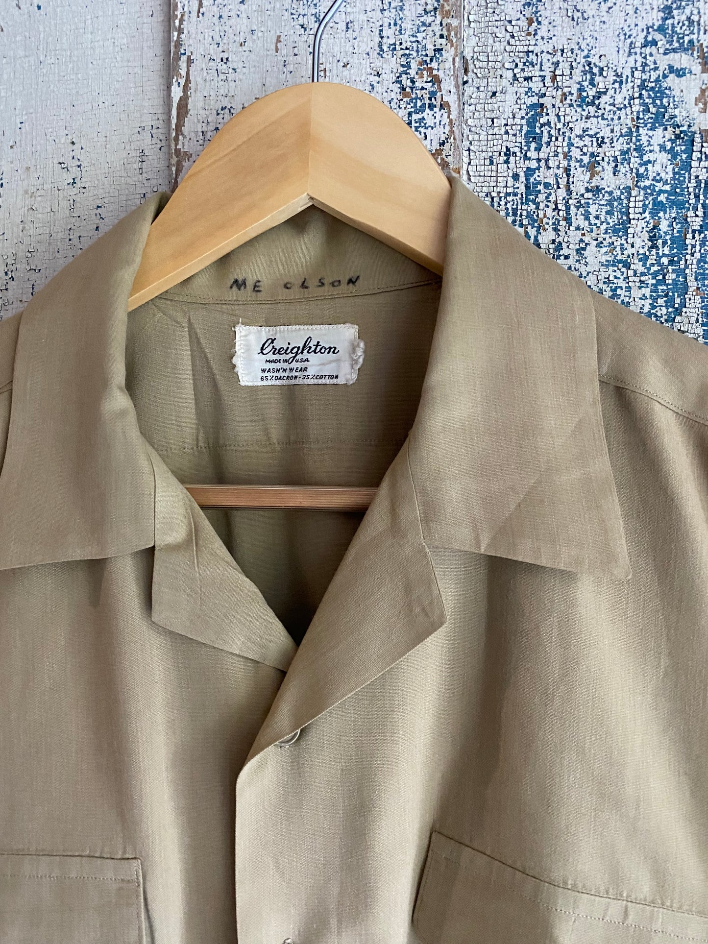 1960s Camp Collar Shirt | L