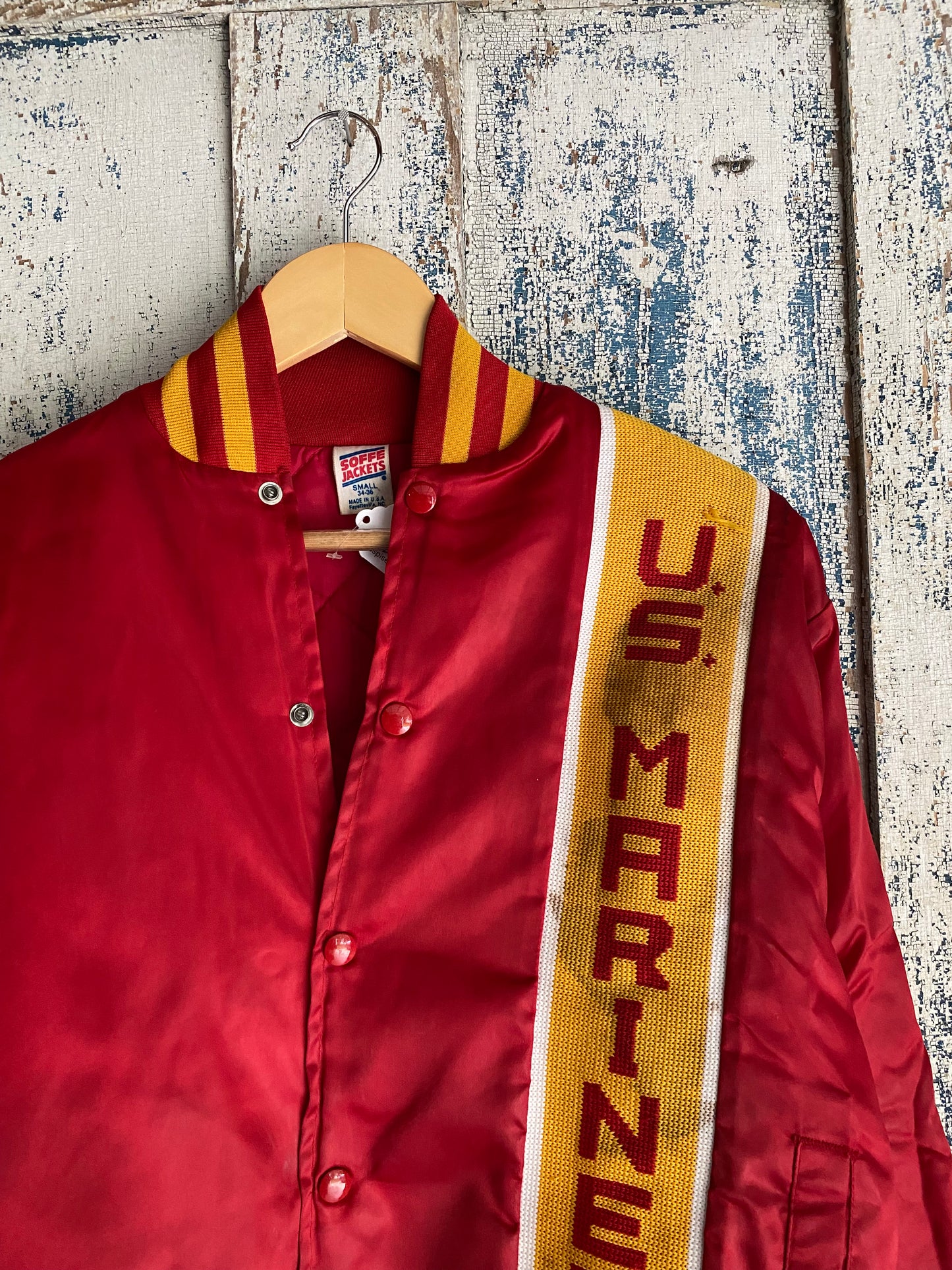 1980s Satin Marine Jacket | L