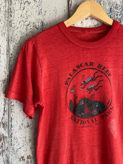 1980s Faded Red Tee | M