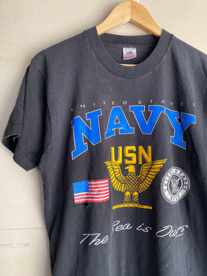1980s Navy Tee | M