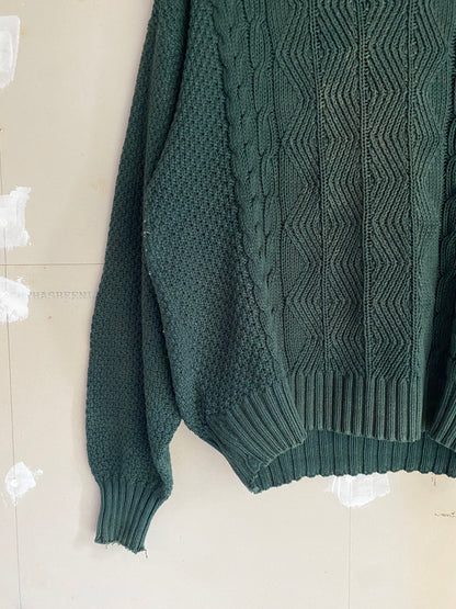 1980s Boxy Knit Sweater | L