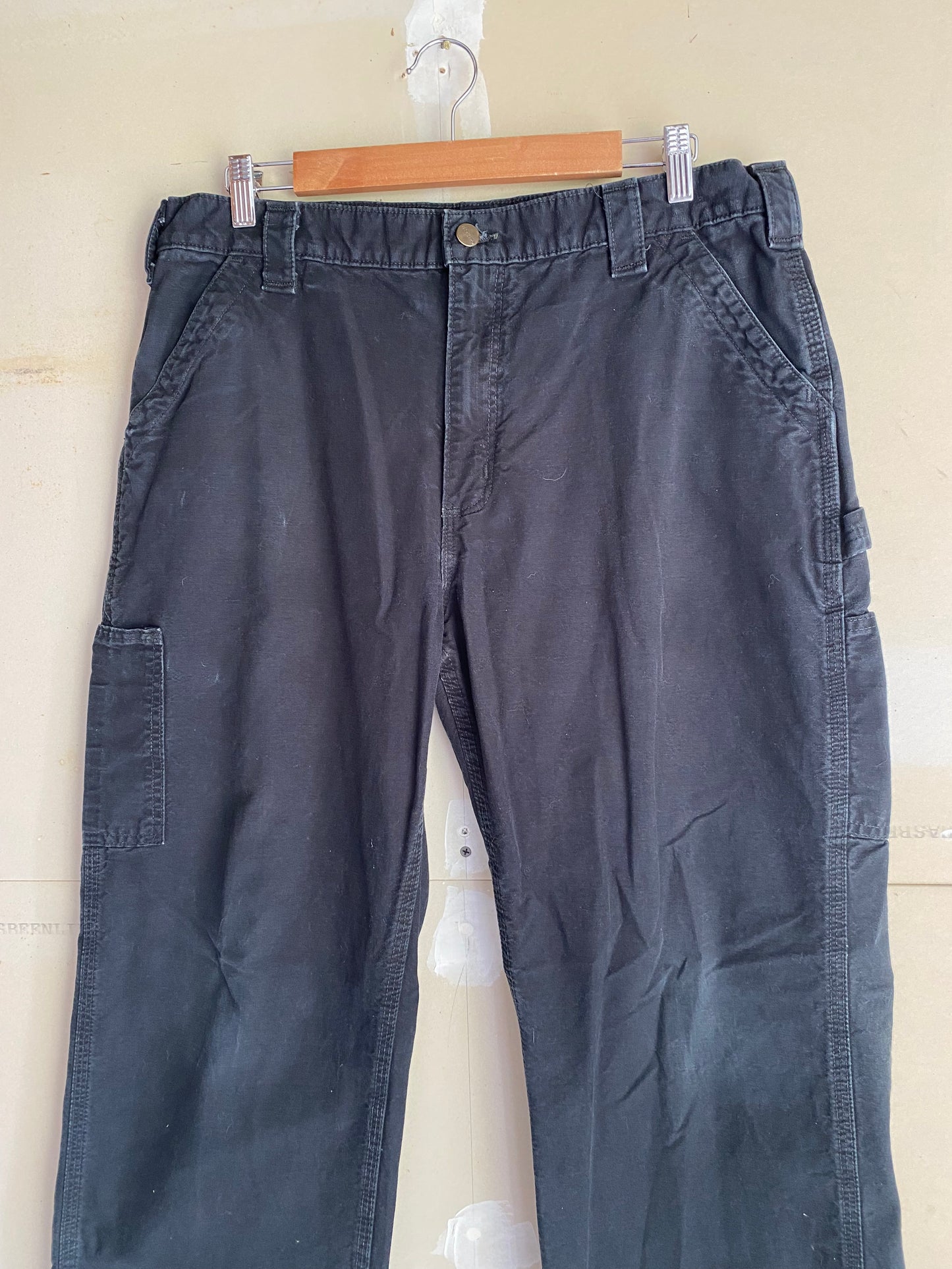 1990s Black Carhartt Pants | 36