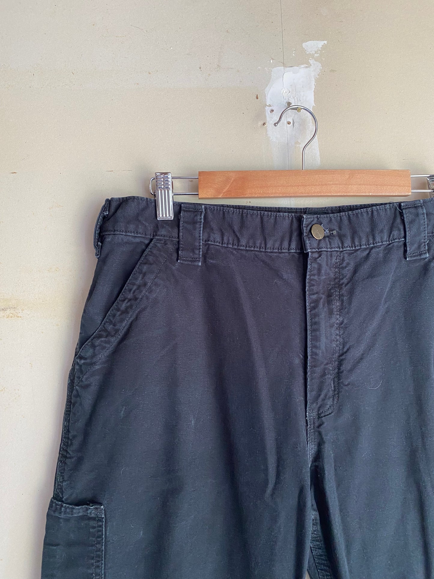 1990s Black Carhartt Pants | 36